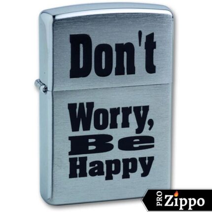Зажигалка Zippo (зиппо) №200 Don’t worry