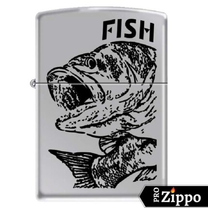 Зажигалка Zippo (зиппо) №250 FISH – BIG MOUTH