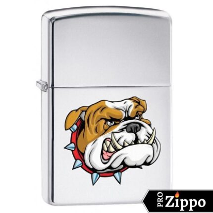 Зажигалка Zippo (зиппо) №250 MEAN DOG Бульдог