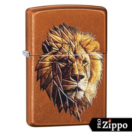 Зажигалка Zippo (зиппо) №29865 Polygonal Lion Design