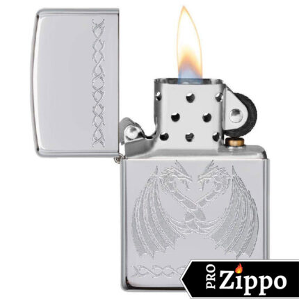 Зажигалка Zippo (зиппо) №29988 Dancing Dragons