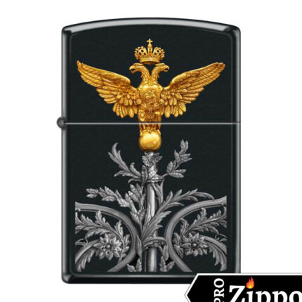 Зажигалка Zippo (зиппо) №218 RUSSIAN COAT OF ARMS  Двуглавый орёл