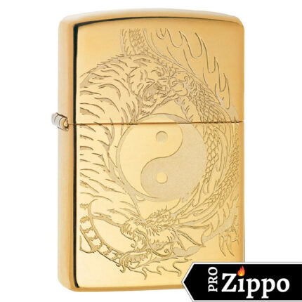 Зажигалка Zippo (зиппо) №49024 Tiger and Dragon Design