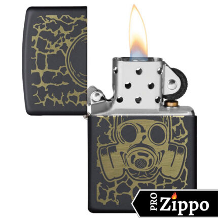 Зажигалка Zippo (зиппо) №49574 Skull Gas Mask